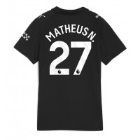 Manchester City Matheus Nunes #27 Vonkajší Ženy futbalový dres 2025-26 Krátky Rukáv